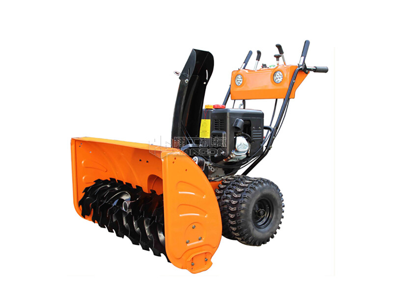 XG-100小型手扶自走清雪機(jī)掃雪機(jī)(黃色)