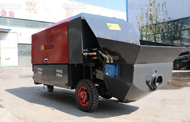 混凝土輸送泵，泵送后的工作不能落下